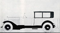 Afbeelding uit Wendingen, Kunst en techniek, 1928, B. Veth, ontwerp carosserie op cadillac chassis