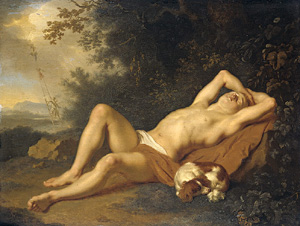 Jakob's droom (1660-1680), Ary de Vois.  Rijksmuseum Amsterdam