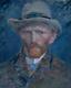 Zelfportret van Vincent van Gogh uit 1887