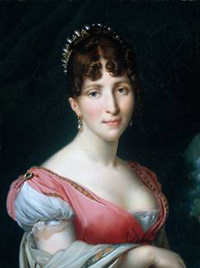 Hortense de Beauharnais, 1808, Anne-Louis Girodet-Trioson, olieverf op doek, Rijksmuseum Amsterdam