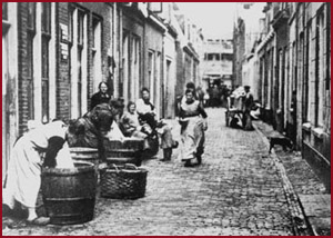 Wasdag in de Florastraat (1927)